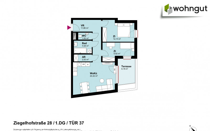 Ziegelhofstrasse 28 / Tür 37