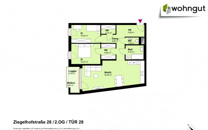 Ziegelhofstrasse 28 / Tür 28