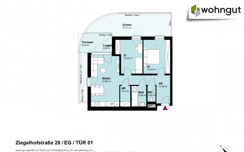 Ziegelhofstrasse 28 / Tür 1